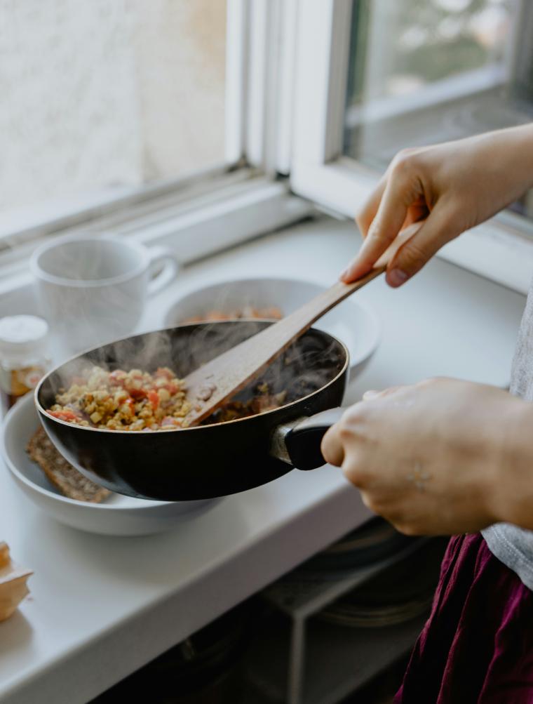 Cooking at home